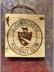 Sligo Rovers Football Club League Of Ireland Laser Engraved Gift Idea