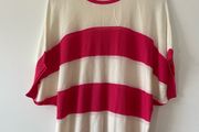 Blarney Ireland pink white light ladies top size 14