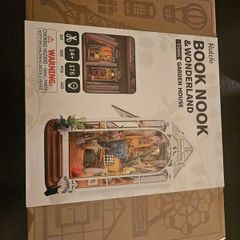 Book nooks - Wooden decorative bookcase puzzles