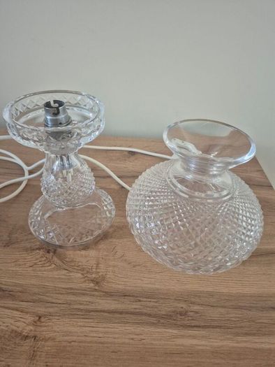 Inishmaan Hurricane Waterford Crystal Table Lamp