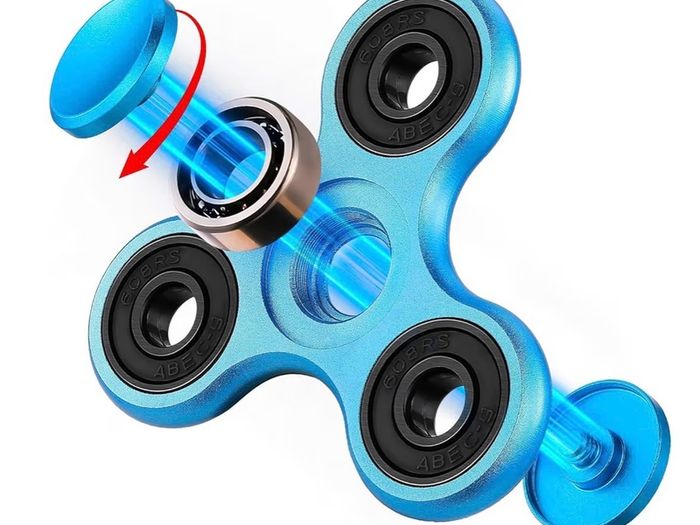 Brand New SCIONE Fidget Spinner Metal Sensory Fidget Toy,