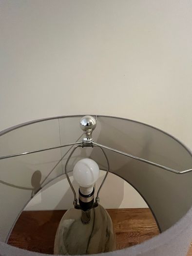 Large Marble Lamp