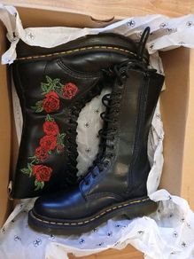 Dr.Marten 14 hole, Rose boots, like new UK5