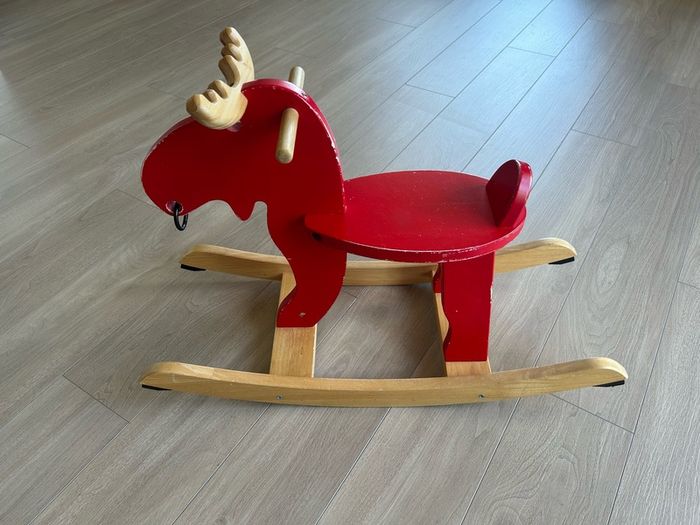 Ikea rocking moose