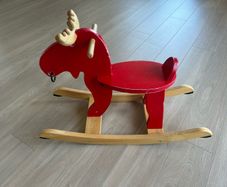 Ikea rocking moose