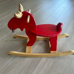 Ikea rocking moose