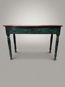 19th Century Painted Mahogany Console Table