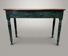 19th Century Painted Mahogany Console Table