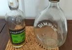 Vintage Chartreuse Liqueur Bottle