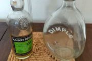 Vintage Chartreuse Liqueur Bottle