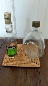 Vintage John Haig & Co Dimple Whisky Bottle
