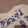 Zara 3-4 white embroidery shirt Image 2