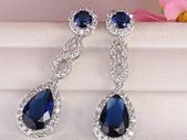 White Gold Filled Earrings