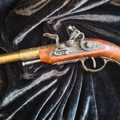 vintage replica flintlock pistol