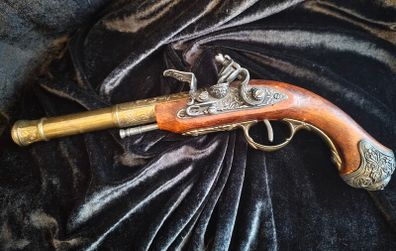 vintage replica flintlock pistol
