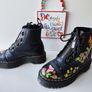 Dr Martens sinclair bloom floral boots platform quad sole UK5 EU38 US7 Image 5