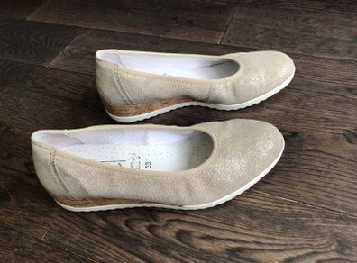 Babila summer leather wedges, size 5 as new