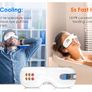 Eye Massager with Cooling Heat, Rechargeable Eye Massager with Smart Vibration Compress, Relieves Tension Improves Sleep Image 9