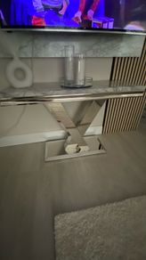 marble console table