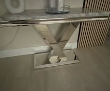marble console table