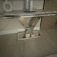 marble console table