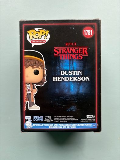 Funko Pop - Dustin Henderson 1781 - Stranger Things - Vinyl Action Figure