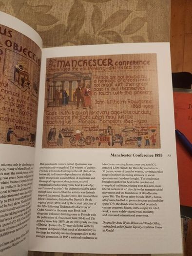 Quaker Tapestry A Pictorial Guide. Large Volume Paperback In Very Good Condition.