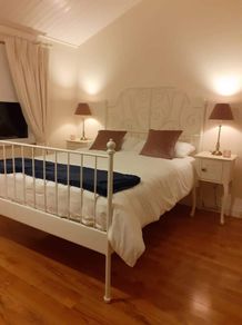 IKEA LEIRVIK Metal Double Bed Frame