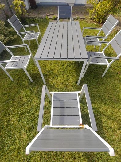 Garden table and chairs