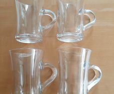 Arcoroc tea glasses (4)