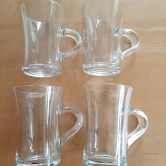 Arcoroc tea glasses (4)