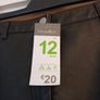 Primark  Faux  Leather  A-Line Dark Brown Skirt.   S. 12.   B.N.W.T. Image 3