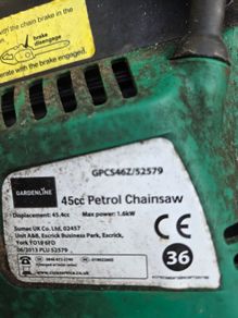 chainsaw