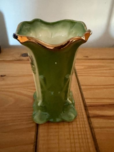 Small Green Flower Vase