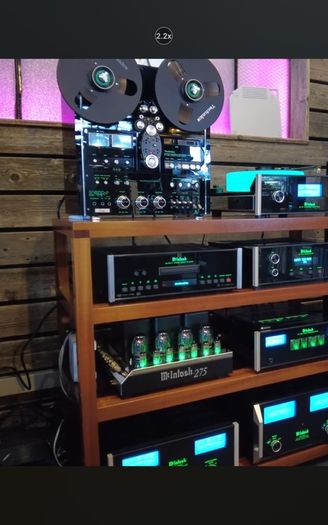 Hifi at its very best Mega Rare opportunity to own the greatest Technics reel to reel, the RS-1700 but this is Xtra special as its The McIntosh Tribute completely Restored the only one in the country 17k to buy