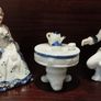 Vintage Porcelain afternoon tea figurines set Image 5