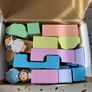 Hospital wooden blocks set "roarie" role play set Image 2