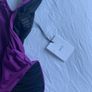 Onia plunge swimsuit bnwt purple colour Image 4