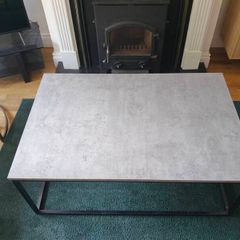 Jysk concrete effect coffee table