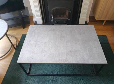 Jysk concrete effect coffee table