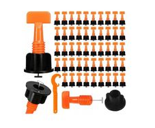 Tile Leveling System 50pcs Reusable + Special Wrench
