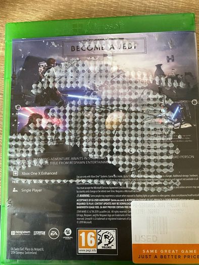 Star Wars Xbox One Game Jedi Fallen Order