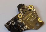 Original Audio Board Headphone Jack for MacBook Air A1932 EMC 3184, Gold Late 2018- mid 2019