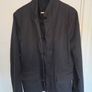 ALL SAINTS - Miles Double Layered Button Up Blazer - Black - Size 40 Image 2