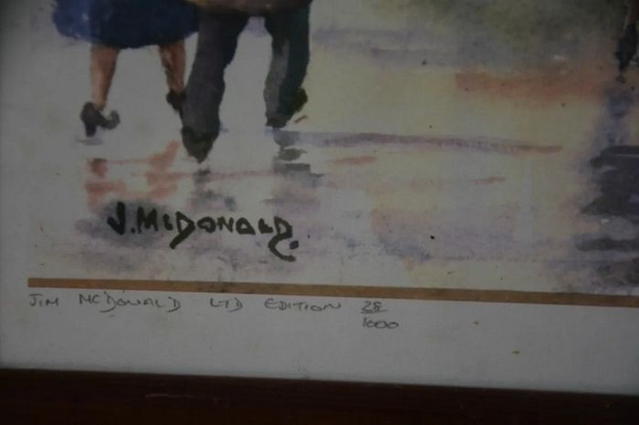 Jim McDonald limited edition picture