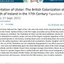 The Plantation of Ulster: The British Colonization of the North of Ireland in the 17th Century, Jonathan Bardon, Ireland, Irish History Image 3