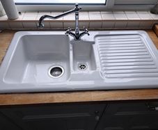 Kitchen sink and Taps