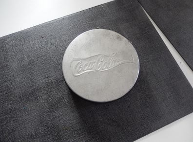 Coca Cola Metal CD Holder