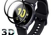 3D Full Screen Protector film for Samsung Galaxy Watch Active 40mm Anti-Bubble Soft Round Edge Screen Protector Cover