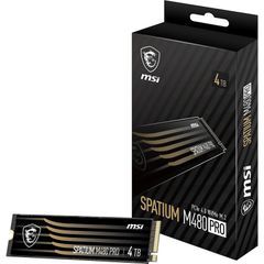 4TB Msi Spatium M480 Pro Ssd 7400MB/s